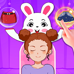 左或右：魔法装扮